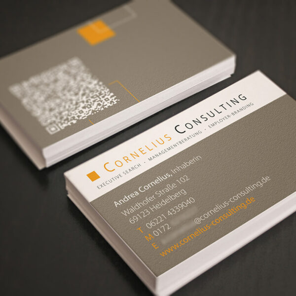 Cornelius Consulting – Visitenkarten