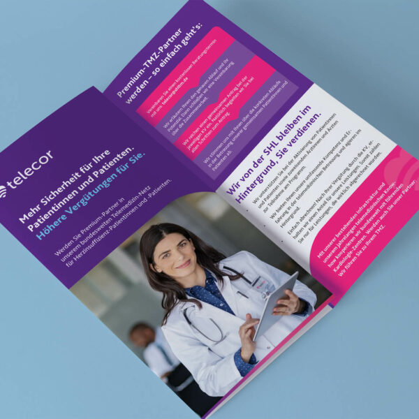 SHL Telemedizin – telecor Flyer